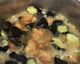 鶏肉となすのみぞれ煮作り方4写真