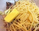 ホタルイカと春キャベツのオイルパスタ作り方8写真