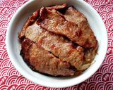 トモサンカク丼♪作り方1写真