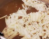 簡単☆米粉活用♪えのき＆レタス中華スープ作り方3写真