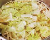 簡単☆米粉活用♪えのき＆レタス中華スープ作り方4写真