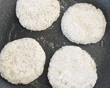 米粉でカリッと☆ライスバーガーのバンズ作り方3写真