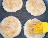 米粉でカリッと☆ライスバーガーのバンズ作り方5写真