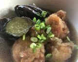 鶏肉となすのみぞれ煮作り方5写真