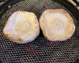 ★おやつ代わり★焼いた椎茸は塩で♪作り方1写真