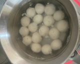 材料3つ☆米粉の里芋団子作り方5写真