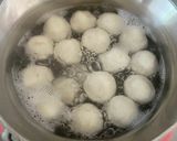 材料3つ☆米粉の里芋団子作り方6写真