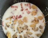 牛乳で炊くピラフ作り方3写真