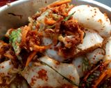 ドイツで作る白菜キムチ作り方8写真