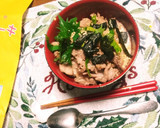 夏⛅のスタミナ満点❗とろろ芋の肉丼☺⛄☕作り方6写真