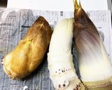 圧力鍋で時短！たけのこの下処理作り方1写真