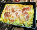 れんこんでふんわり♡米粉のお好み焼き作り方6写真