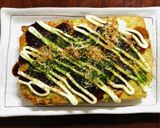 れんこんでふんわり♡米粉のお好み焼き作り方8写真