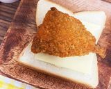 アジフライのホットサンド作り方2写真