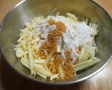 外カリ中ほく♪じゃがいものガレット作り方2写真