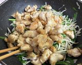 鶏ササミでニラもやし炒め作り方9写真