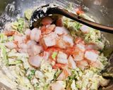 お腹満足！米粉とおからのお好み焼き作り方3写真