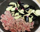 ＊豚肉と茄子の柚子胡椒マヨ炒め＊作り方3写真