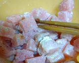 米粉活用　白菜と鶏胸肉のクリーム煮作り方1写真