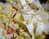 米粉活用　白菜と鶏胸肉のクリーム煮作り方4写真
