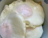 お弁当に　ブロッコリーと目玉焼きのサラダ作り方3写真