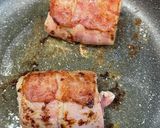 15分で完成〜♡豚ヒレ肉のベーコン巻き♪作り方3写真
