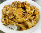 あっさり仕立て・豚生姜焼き豚丼のブタぽん作り方12写真