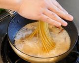 ワンパン本格派カマンベールカルボナーラ作り方5写真