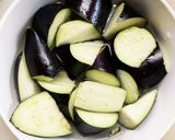 根菜茄子コク旨きな粉梅肉味噌味野菜炒め作り方7写真