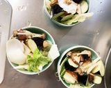 根菜茄子コク旨きな粉梅肉味噌味野菜炒め作り方10写真