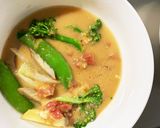 根菜茄子コク旨きな粉梅肉味噌味野菜炒め作り方12写真