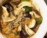 根菜茄子コク旨きな粉梅肉味噌味野菜炒め作り方18写真