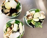 肉無豆腐コク旨きな粉味噌味野菜炒め作り方12写真