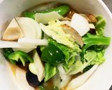 肉無豆腐コク旨きな粉味噌味野菜炒め作り方14写真