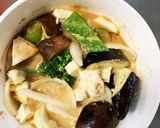 肉無豆腐コク旨きな粉味噌味野菜炒め作り方17写真