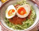 コチュジャンで❤甘辛アジアンキャベ納豆丼作り方4写真