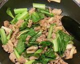 ぶたたま小松菜炒め作り方5写真