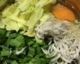 ズボラもちもちチヂミ #米粉活用作り方1写真
