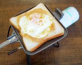 花生醬肉蛋吐司台湾風サンド【キャンプ飯】作り方3写真