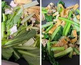 小松菜シャキっ！油揚げカリっ！ツナ炒め作り方3写真