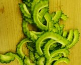 ゴーヤとクリームチーズの旨味和え作り方1写真