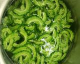 ゴーヤとクリームチーズの旨味和え作り方3写真