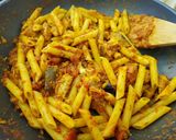 鯖缶のカレートマトソースパスタ作り方9写真
