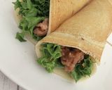 焼肉サラダ米粉ロール作り方6写真