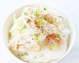 見た目より美味しい簡単丼【Wハム玉ねぎ丼作り方3写真