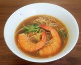 スタミナ海老ラーメン【キャンプ飯】作り方4写真