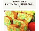 鮮やか！人参と枝豆の玉子焼き☆　作り方17写真