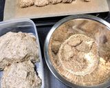45*一口パン・全粒粉+胡麻&ブラン作り方9写真