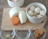 米粉でもちもちだんご汁！米粉活用作り方1写真
