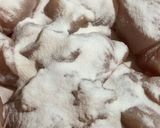 春色　鶏むねと厚揚げ炒め　米粉使用作り方1写真